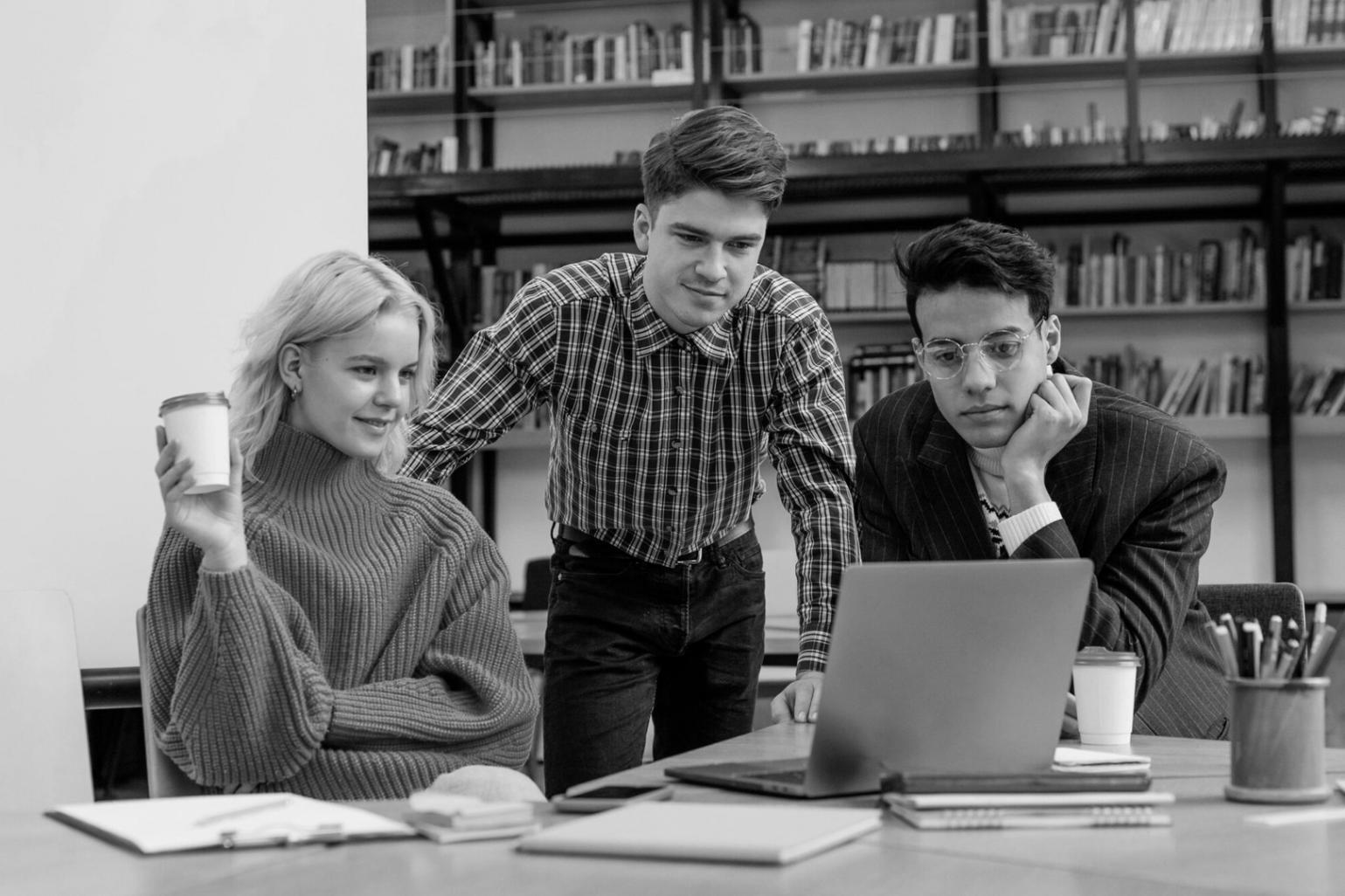 Financial analysis workspace with charts and data